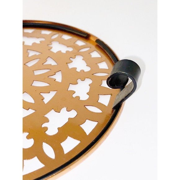 Round Copper Trivet - Picture 3 of 4